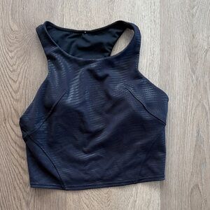 lululemon athletica Black Tank Top